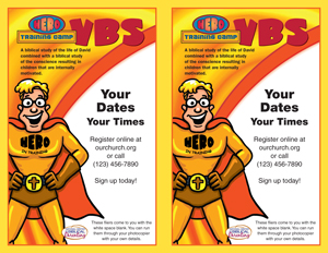 VBS Event Fliers