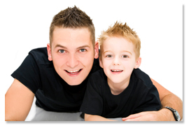 Father and son