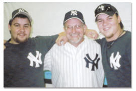 Sons, Tim and Dave with Ed Photo