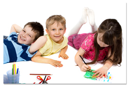 Kids drawing photo