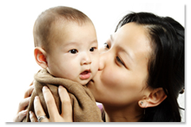Infant and Mom