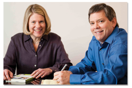 Scott/Joanne at desk