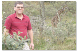 Scott on Safari in Africa photo