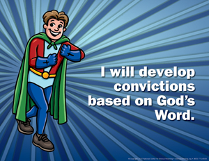 Benny Power Words Poster