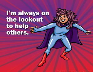 Jodi Power Words Poster