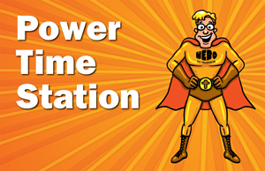 Power Time Station Poster