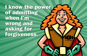 Allie Power Words Poster