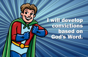 Benny Power Words Poster