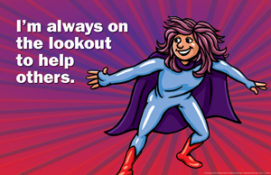 Jodi Power Words Poster